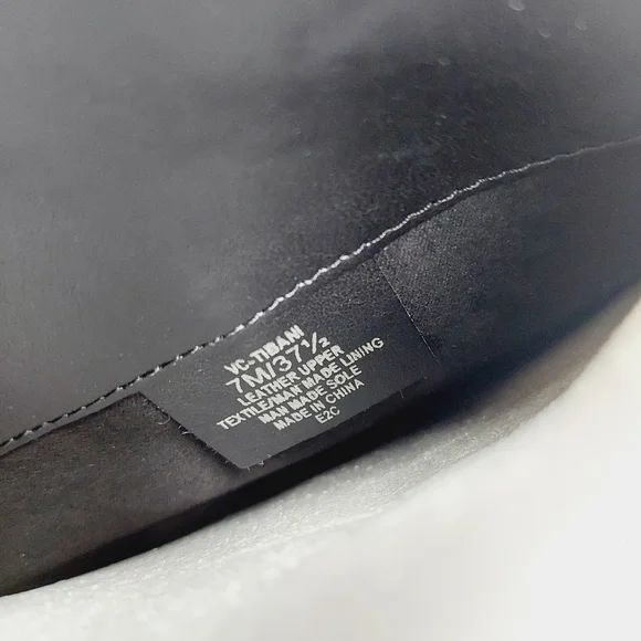 New Vince Camuto Tibani Black Leather Foldover Shaft Knee High Boot B359 - Picture 10 of 11